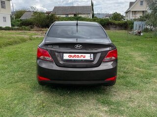 2016 Hyundai Solaris I Рестайлинг, коричневый, 1200000 рублей, вид 4