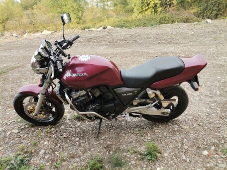1996 Honda CB 400F, красный, 250000 рублей, вид 2