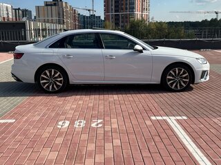 2021 Audi A4 40 TFSI V (B9) Рестайлинг, белый, 2904189 рублей, вид 5