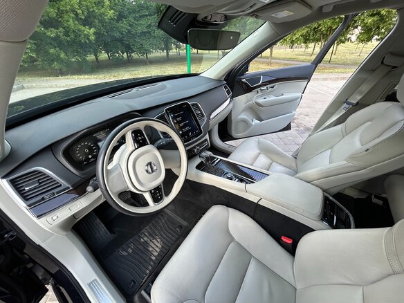 2018 Volvo XC90 II, синий, 3169111 рублей - вид 11