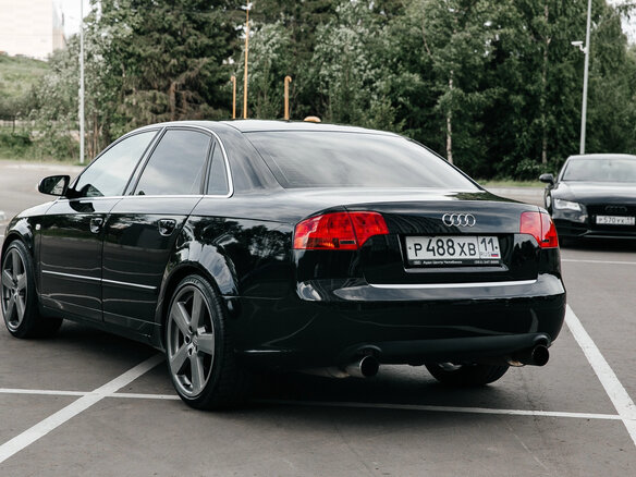 2005 Audi A4 III (B7), чёрный, 1200000 рублей - вид 8