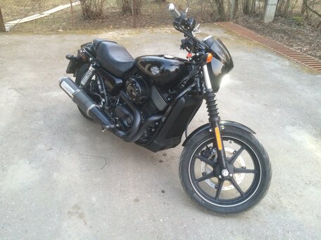 2015 Harley-Davidson Street 750, чёрный, 450000 рублей, вид 1