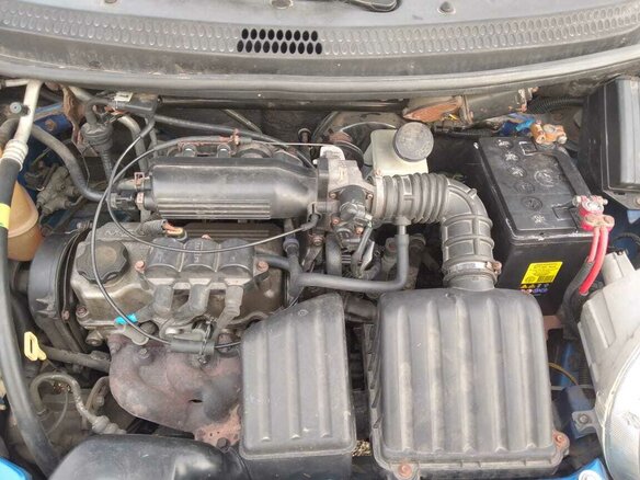 2011 Daewoo Matiz I Рестайлинг, синий, 260000 рублей - вид 13