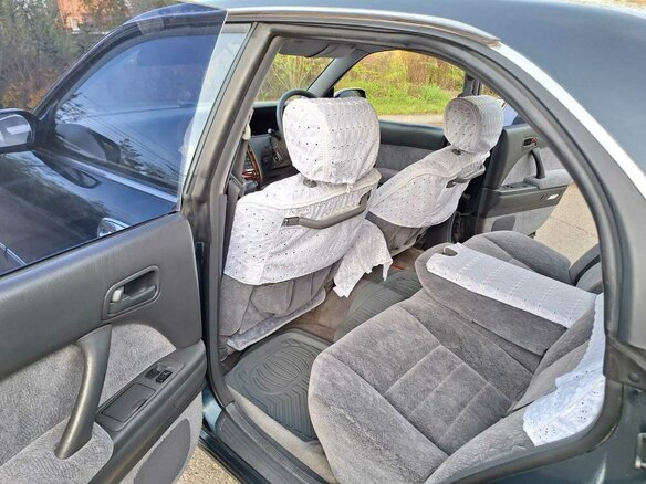 1994 Toyota Crown IX (S140), зелёный, 1950000 рублей - вид 16