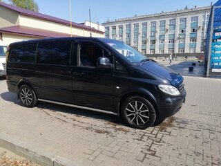 2004 Mercedes-Benz Vito 115 CDI L3 II (W639), чёрный, 1030000 рублей, вид 2