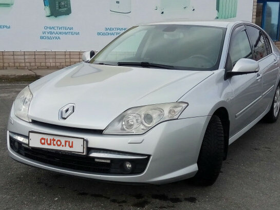 2008 Renault Laguna III, серебристый
