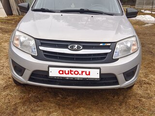2017 Lada (ВАЗ) Granta I, серебристый, 450000 рублей, вид 1