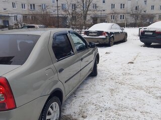 2012 Renault Logan I Рестайлинг, серый, 450000 рублей, вид 5
