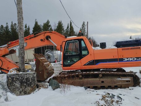 2010 Doosan DX340LCA, оранжевый, 3200000 рублей, вид 1