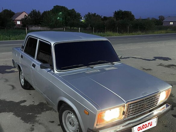 2011 Lada (ВАЗ) 2107, серебристый, 250000 рублей - вид 5