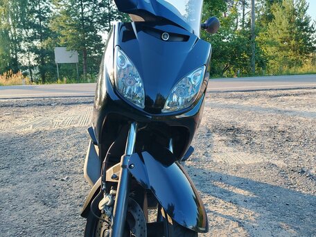 2008 Yamaha XMAX, чёрный, 400000 рублей, вид 4