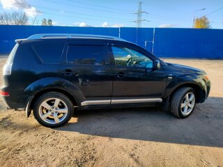 2007 Mitsubishi Outlander II, чёрный, 1600000 рублей, вид 2