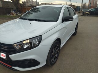2019 Lada (ВАЗ) Vesta Sport I, белый, 950000 рублей, вид 1