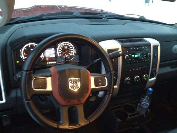 2010 Dodge RAM IV (DS/DJ), красный - вид 7