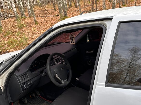 2013 Lada (ВАЗ) Priora I, белый, 280000 рублей - вид 7