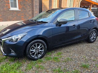 2014 Mazda Demio IV (DJ), синий, 850000 рублей, вид 1