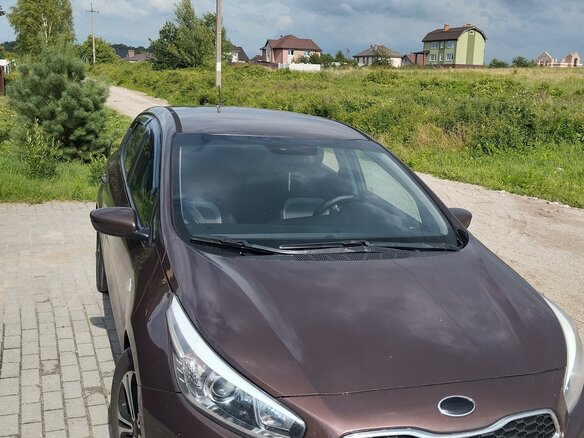 2012 Kia Ceed II, коричневый, 1200000 рублей - вид 1