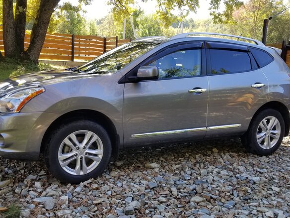 2012 Nissan Rogue I Рестайлинг, серебристый - вид 12