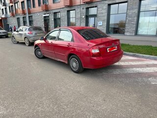 2006 Kia Cerato I, красный, 235000 рублей, вид 4