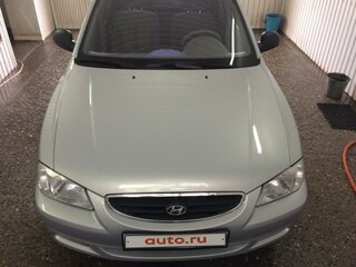 2011 Hyundai Accent ТагАЗ II, серебристый, 650000 рублей, вид 1