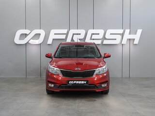 2017 Kia Rio III Рестайлинг, красный, 1149000 рублей, вид 3