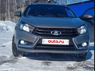 2020 Lada (ВАЗ) Vesta SW I, серый, 1250000 рублей, вид 3