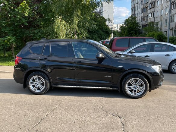 2014 BMW X3 30d xDrive II (F25) Рестайлинг, чёрный, 4150000 рублей - вид 6