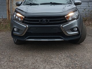2019 Lada (ВАЗ) Vesta Cross I, серый, 999000 рублей, вид 4