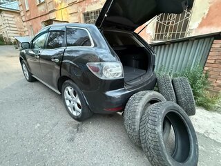 2011 Mazda CX-7 I Рестайлинг, чёрный, 850000 рублей, вид 2