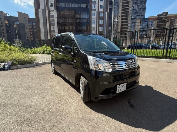 2020 Daihatsu Move VI Рестайлинг, чёрный