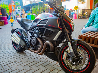 2012 Ducati Diavel, чёрный, 976406 рублей, вид 3