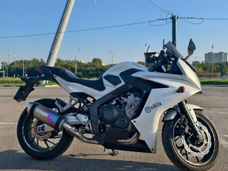 2015 Honda CBR 650F, белый, 560000 рублей, вид 1