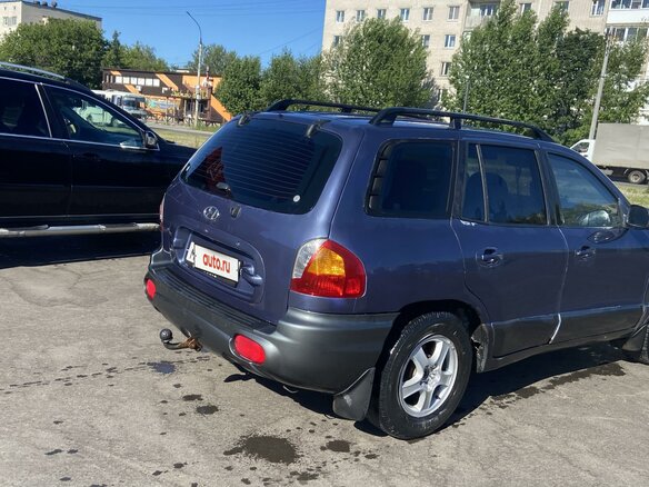 2001 Hyundai Santa Fe I, синий, 469999 рублей - вид 4
