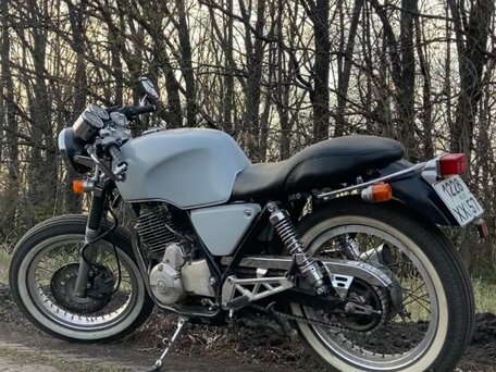 1997 Honda GB 400, серый, 350000 рублей, вид 1