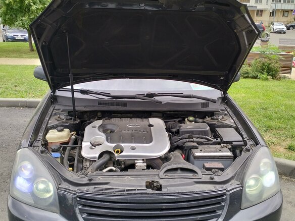 2007 Kia Magentis II, чёрный, 800000 рублей - вид 1