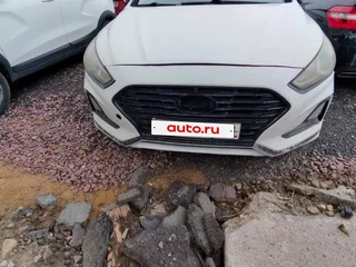 2019 Hyundai Sonata VII (LF) Рестайлинг, белый, 691000 рублей, вид 2