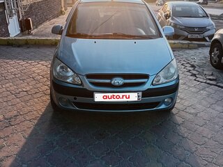 2007 Hyundai Getz I Рестайлинг, голубой, 400000 рублей, вид 2