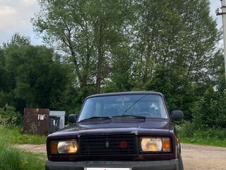 2006 Lada (ВАЗ) 2107, пурпурный, 80000 рублей, вид 1