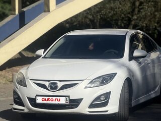 2011 Mazda 6 II (GH) Рестайлинг, белый, 790000 рублей, вид 1