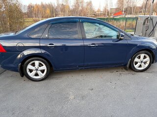 2009 Ford Focus II Рестайлинг, синий, 540000 рублей, вид 2