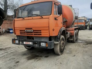 2005 КамАЗ Автобетоносмеситель, оранжевый, 1300000 рублей, вид 5