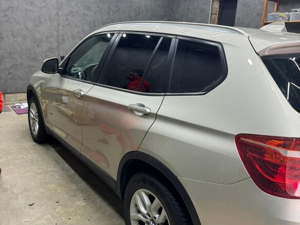 2016 BMW X3 28i xDrive II (F25) Рестайлинг, серый, 2300000 рублей - вид 7