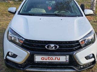 2021 Lada (ВАЗ) Vesta SW Cross I, белый, 1590000 рублей, вид 2
