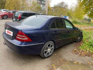 2003 Mercedes-Benz C-Класс 180 II (W203), синий, 450000 рублей, вид 2