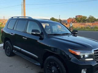 2014 Toyota Land Cruiser 200 Series Рестайлинг 1, чёрный, 5200000 рублей, вид 2