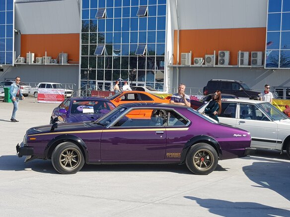 1981 Nissan Skyline GT 5-speed V (C210), фиолетовый, 3200000 рублей - вид 21
