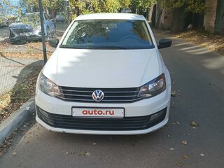 2016 Volkswagen Polo V Рестайлинг, белый, 1100000 рублей, вид 1
