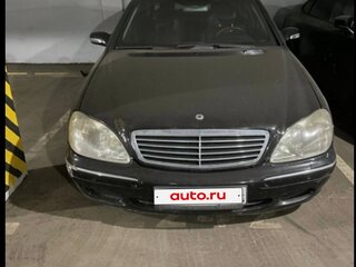 2002 Mercedes-Benz S-Класс 600 Long IV (W220), чёрный, 3150000 рублей, вид 1