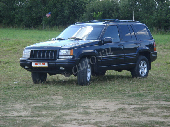 1998 Jeep Grand Cherokee I (ZJ) Рестайлинг, серый
