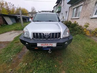 2008 Toyota Land Cruiser Prado 4-speed 120 Series Рестайлинг, серебристый, 2450000 рублей, вид 1